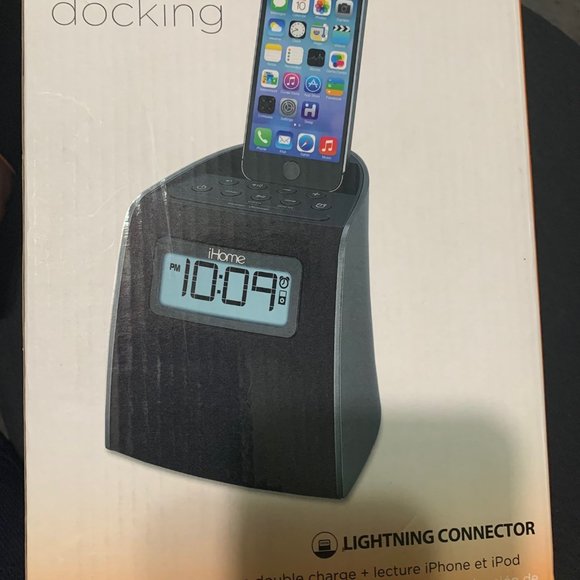 iHome iPL22GC Lightning Clock Radio for iPhone/iPod - Picture 4 of 5